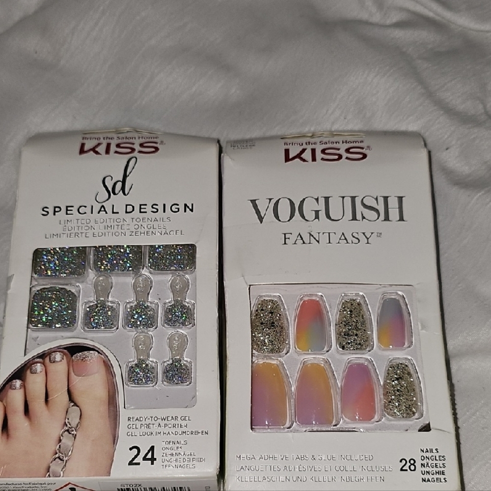 KISS Special Design and Voguish Fantasy Nail Set